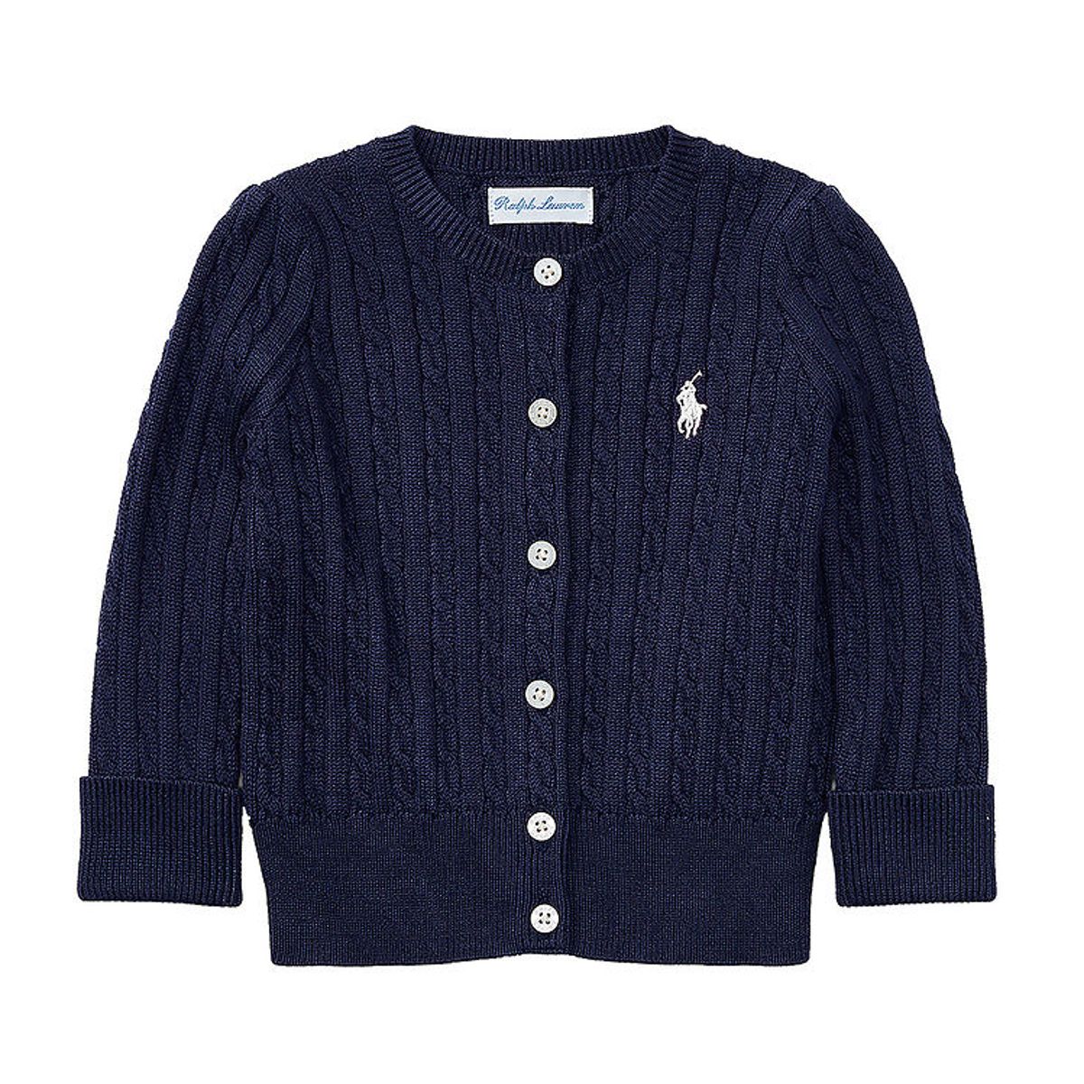 Polo Ralph Lauren Cardigan - Strik - Core Replen - Hunter Navy