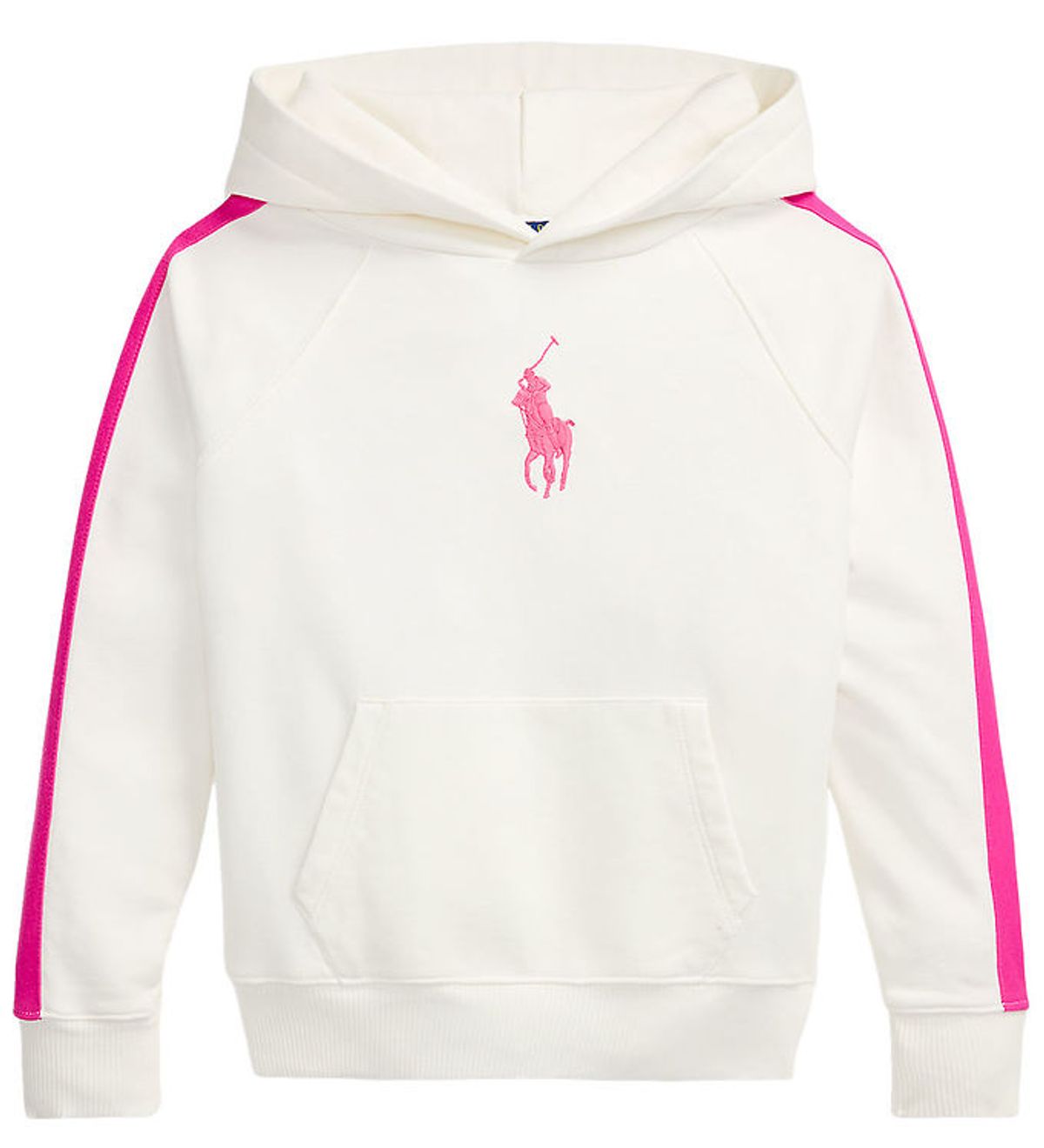 Polo Ralph Lauren Hættetrøje - Hvid/Pink