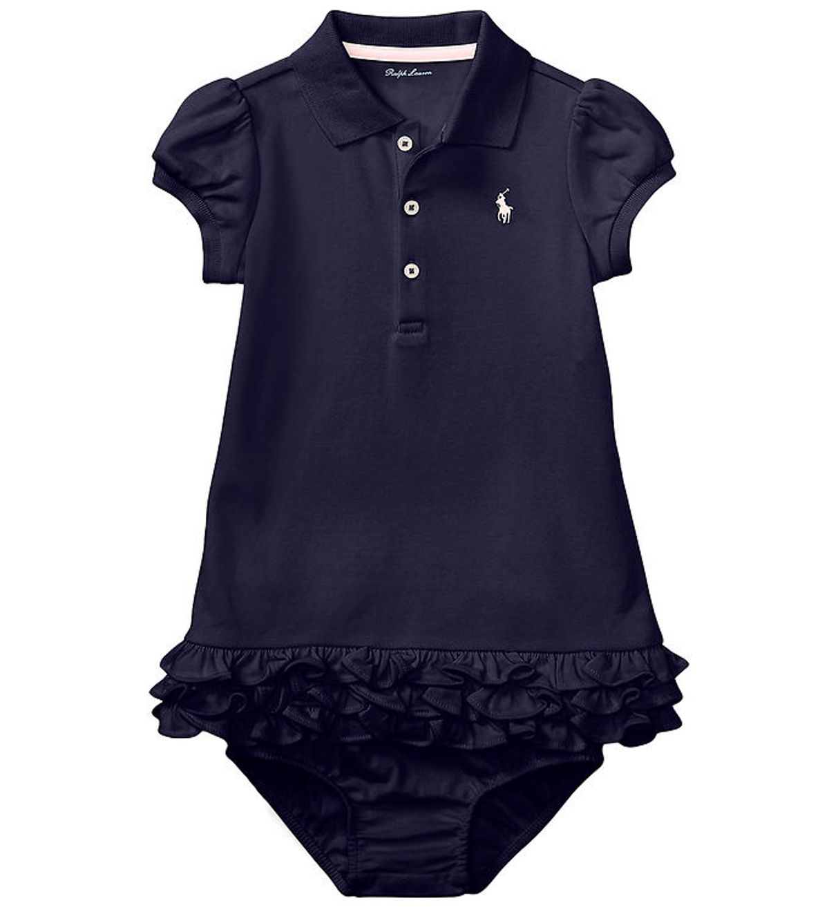 Polo Ralph Lauren Kjole m. Bloomers - Core Replen - French Navy