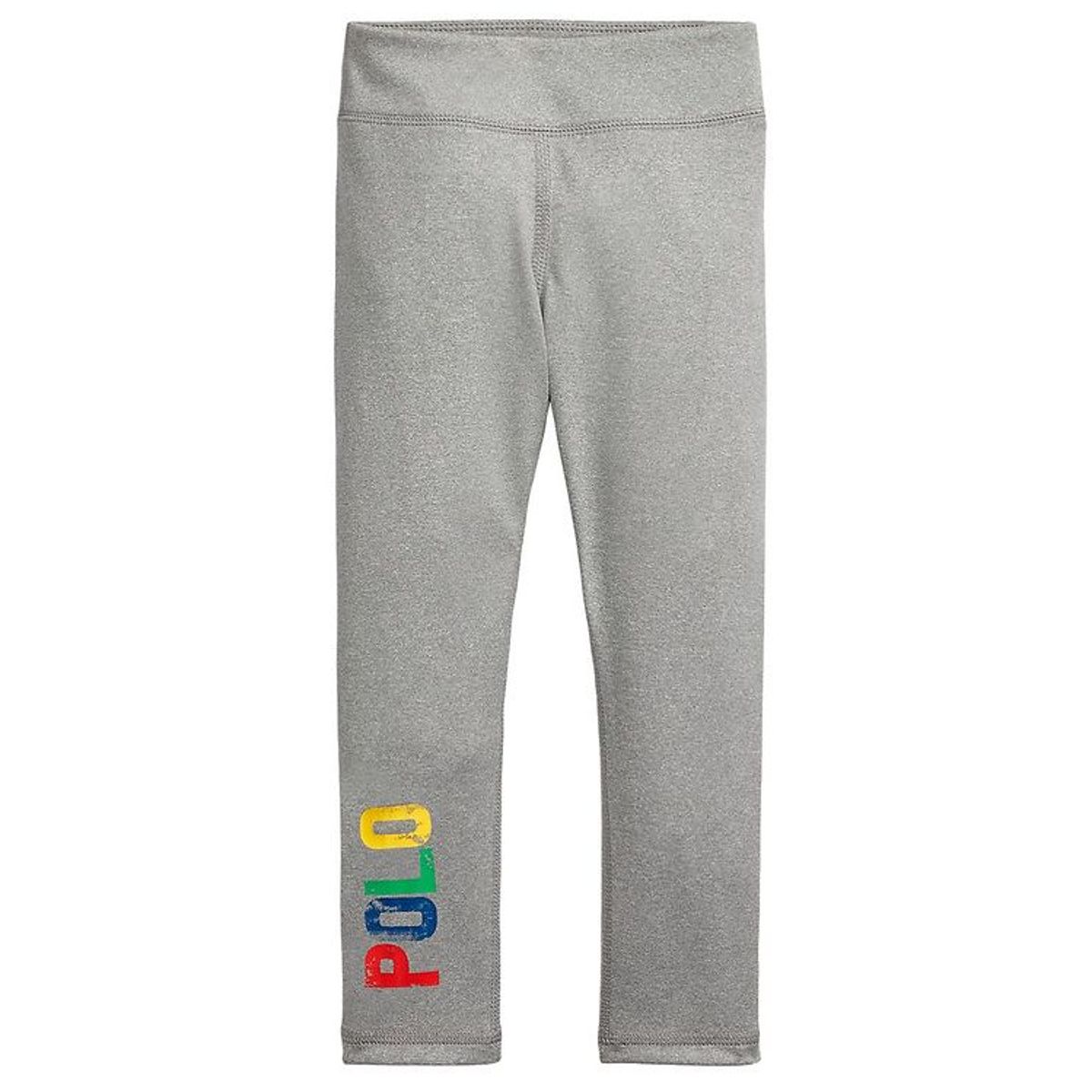 Polo Ralph Lauren Leggings - Color Shop - Gråmeleret m. Print