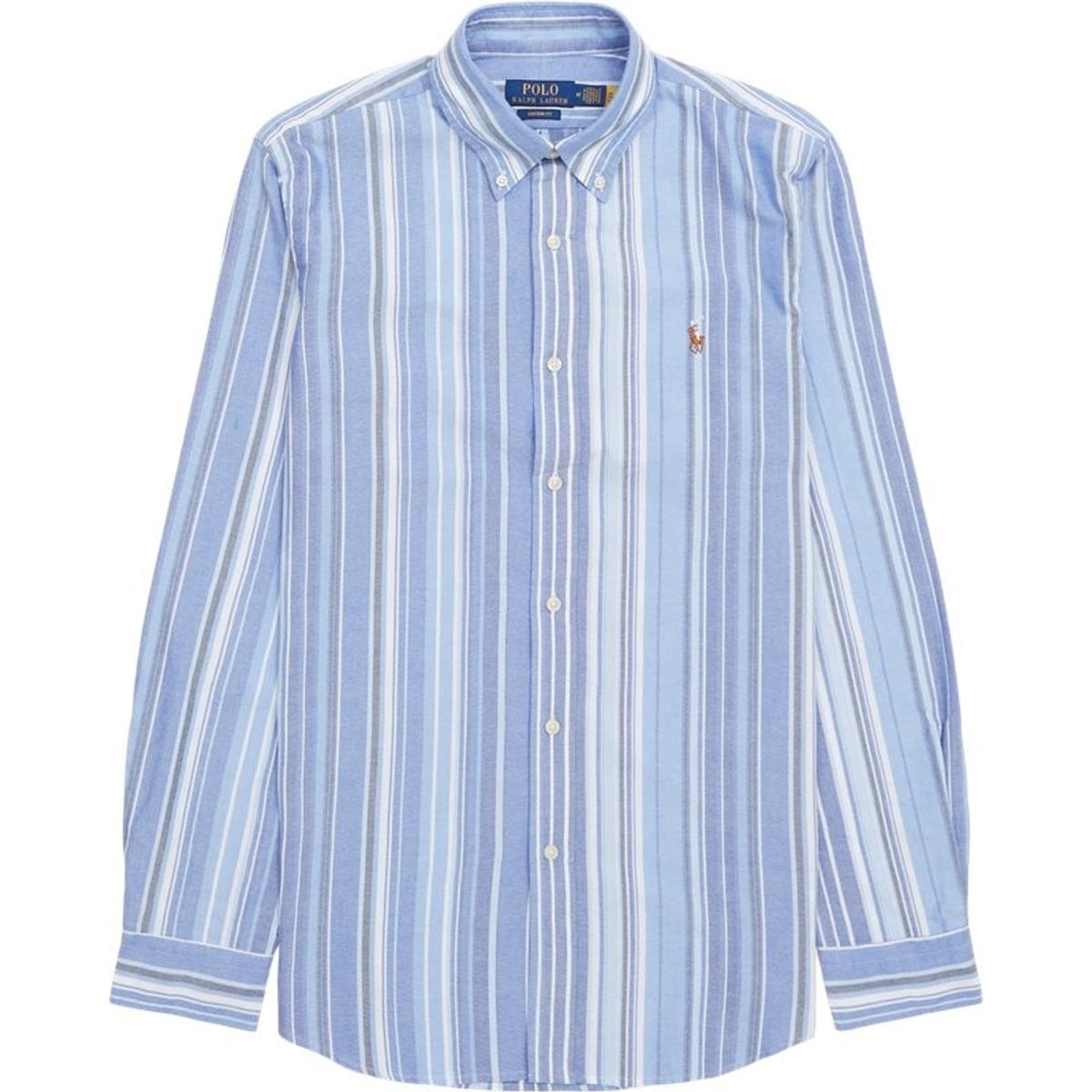 Polo Ralph Lauren Logo Stripe Shirt Blå