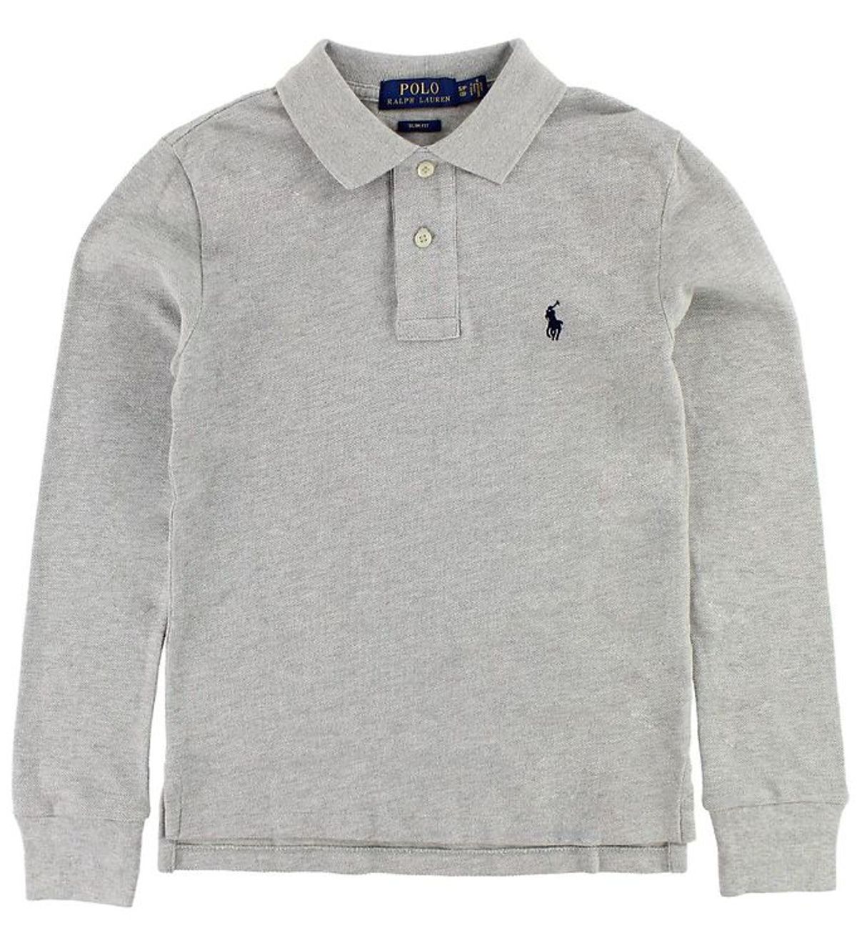 Polo Ralph Lauren Polo Bluse - Gråmeleret