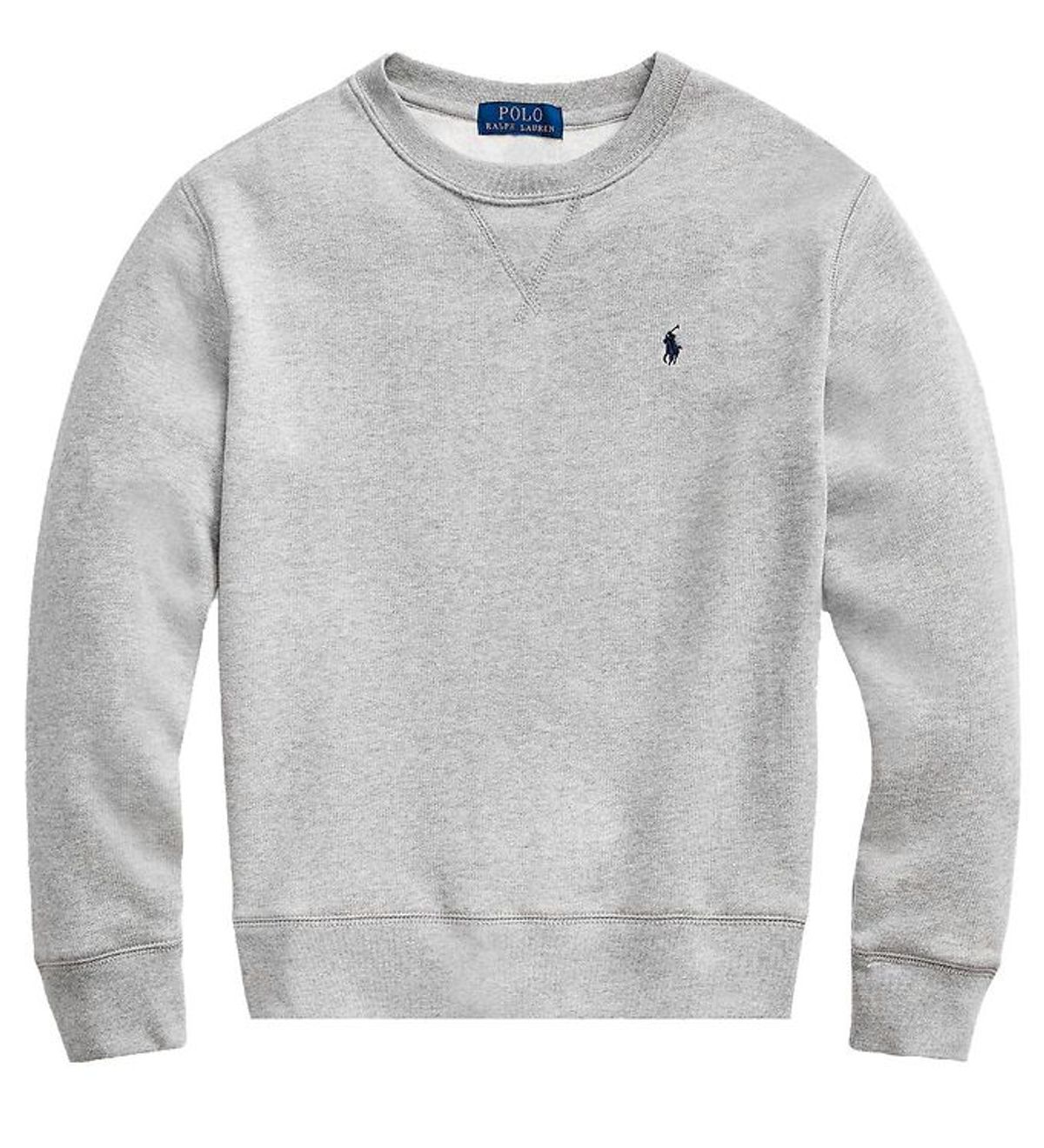 Polo Ralph Lauren Sweatshirt - Gråmeleret m. Logo