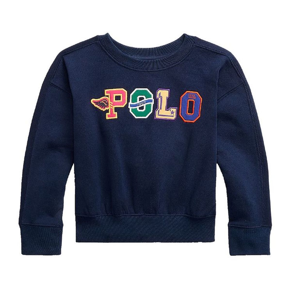 Polo Ralph Lauren Sweatshirt - Navy m. Tekst