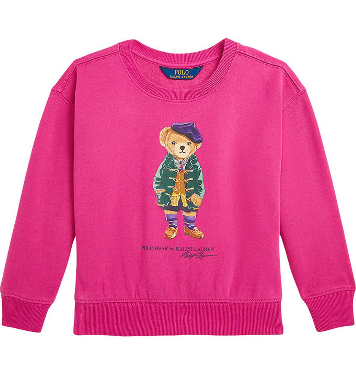 Polo Ralph Lauren Sweatshirt - Pink m. Bamse