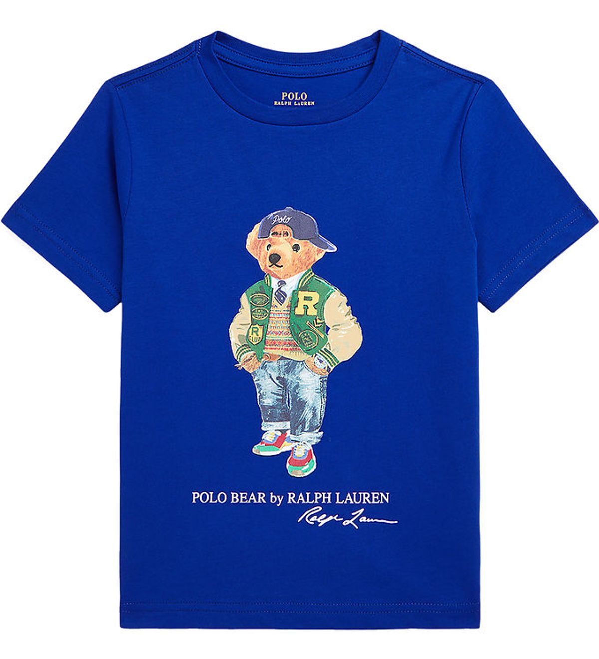 Polo Ralph Lauren T-Shirt - Blå m. Bamse