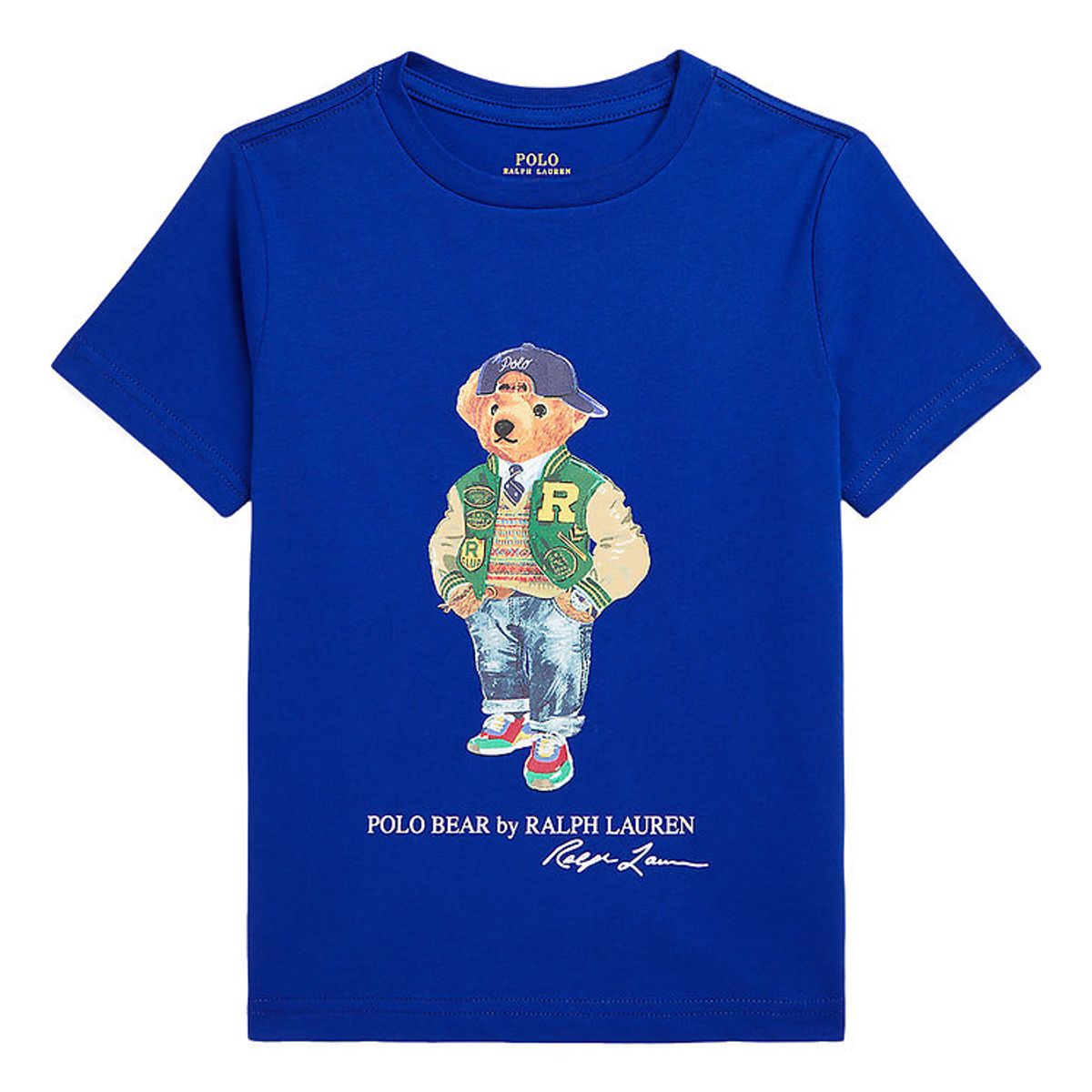 Polo Ralph Lauren T-Shirt - Blå m. Bamse