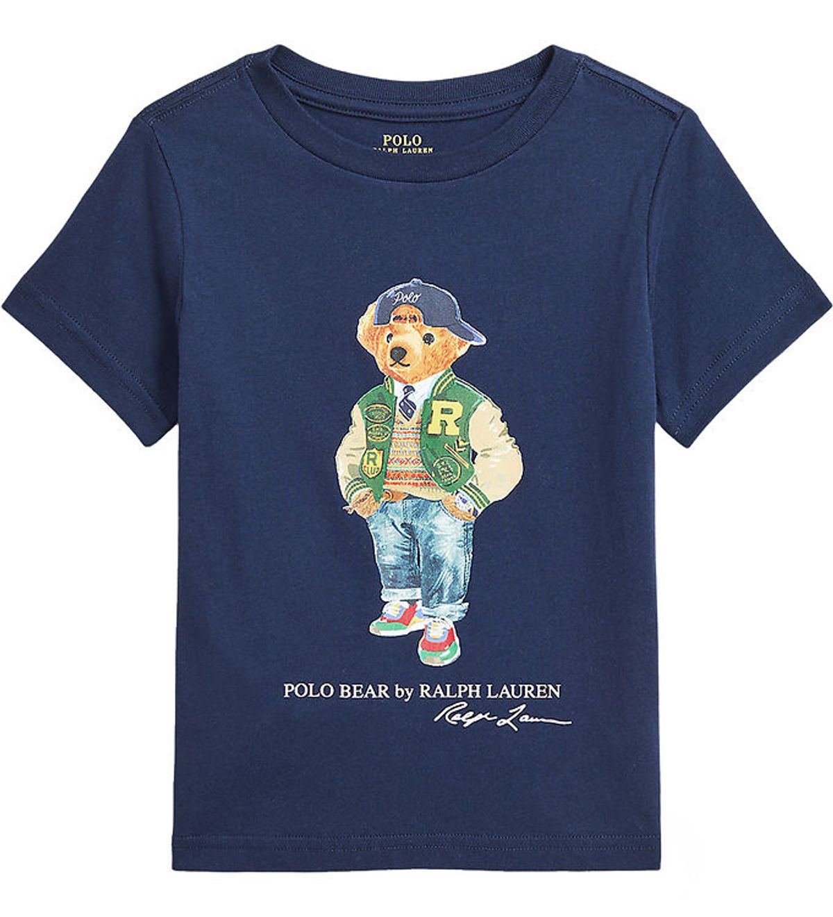 Polo Ralph Lauren T-Shirt - Navy m. Bamse