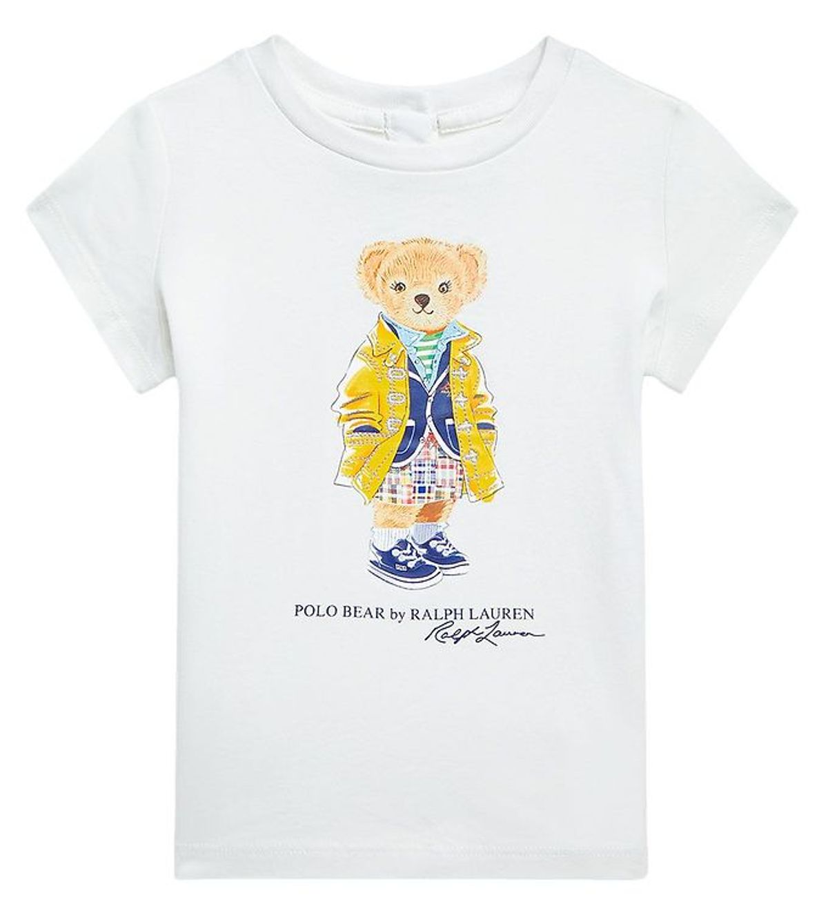 Polo Ralph Lauren T-shirt - Watch Hill - Offwhite m. Bamse