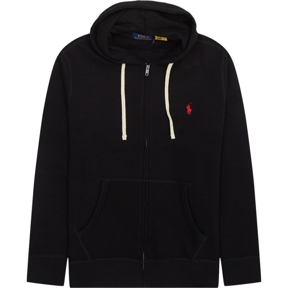 Polo Ralph Lauren Zip Logo Hoodie Sort