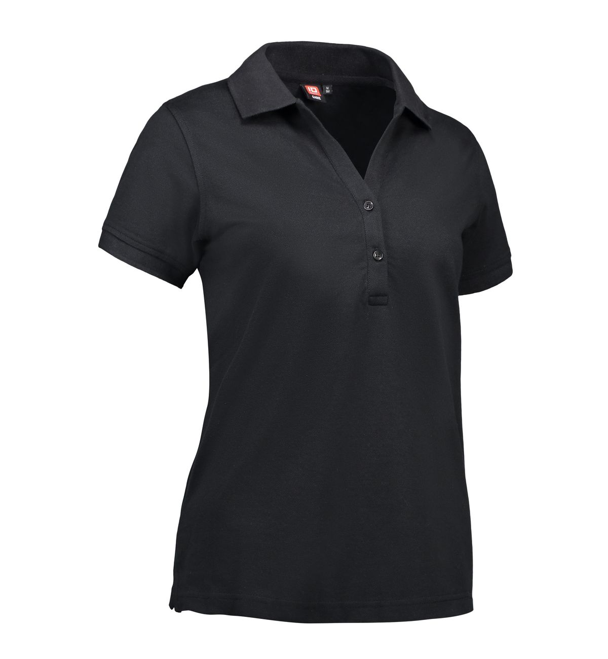 Polo t-shirt til damer i sort - XL