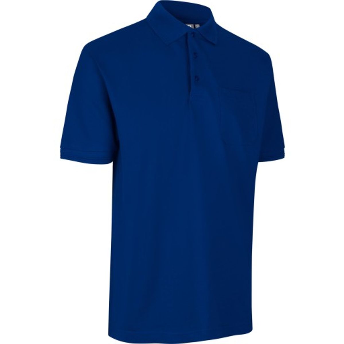 POLOSHIRT M/LOMME K.BLÅ XS