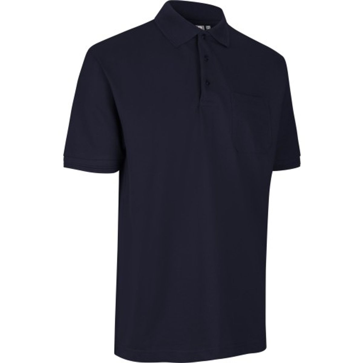 POLOSHIRT M/LOMME NAVY 3XL