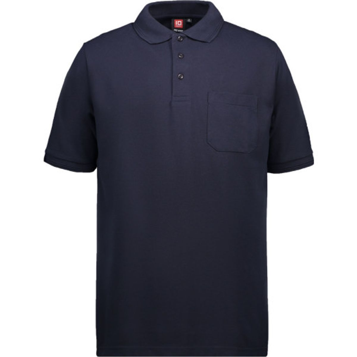 Poloshirt m/lomme navy xl