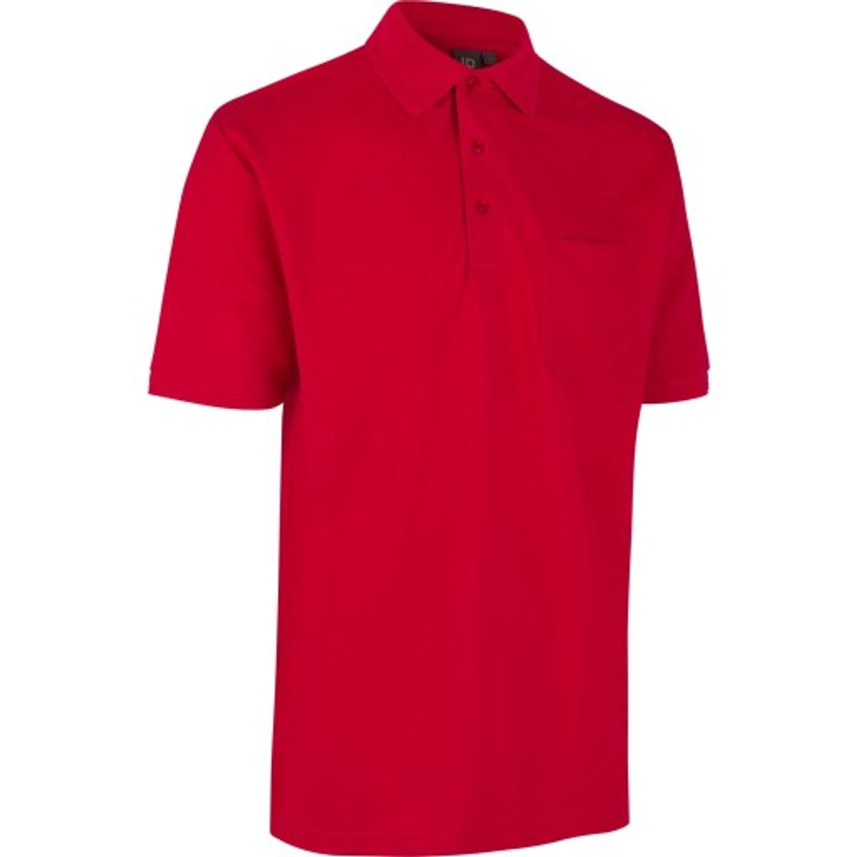 POLOSHIRT M/LOMME RØD 2XL