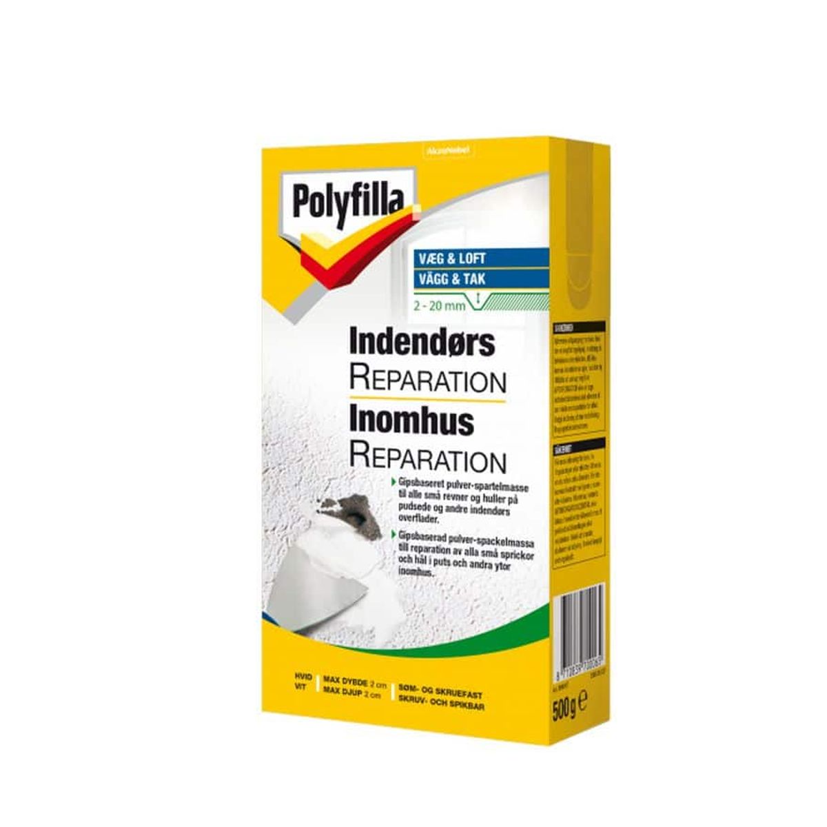 Polyfilla Indendørs - 2 kg