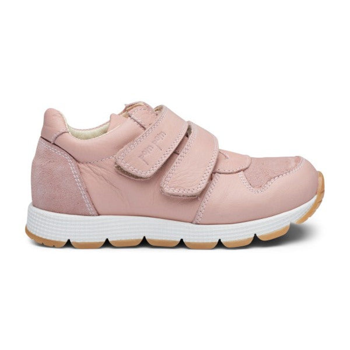 Pom Pom - Runners Velcro Sko - Rose Combi - 27