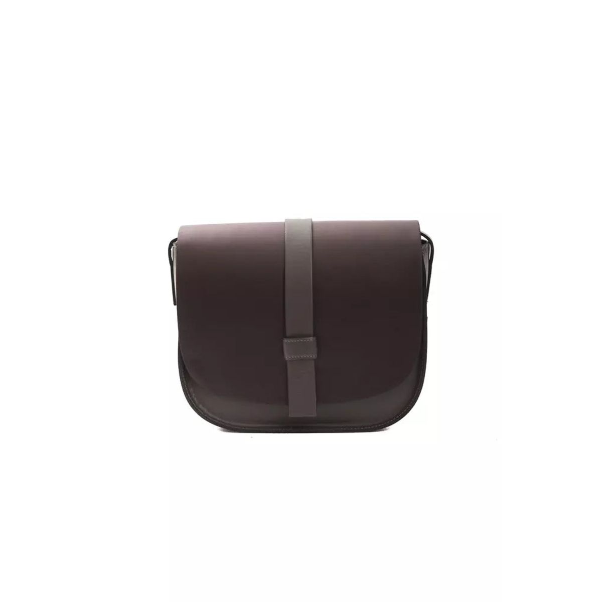 Pompei Donatella Burgundy Leather Dame Crossbody