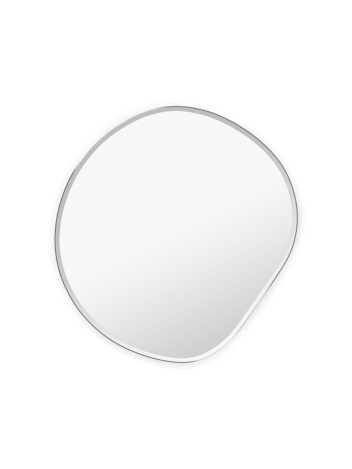 Pond Mirror XL, Dark Chrome fra Ferm Living