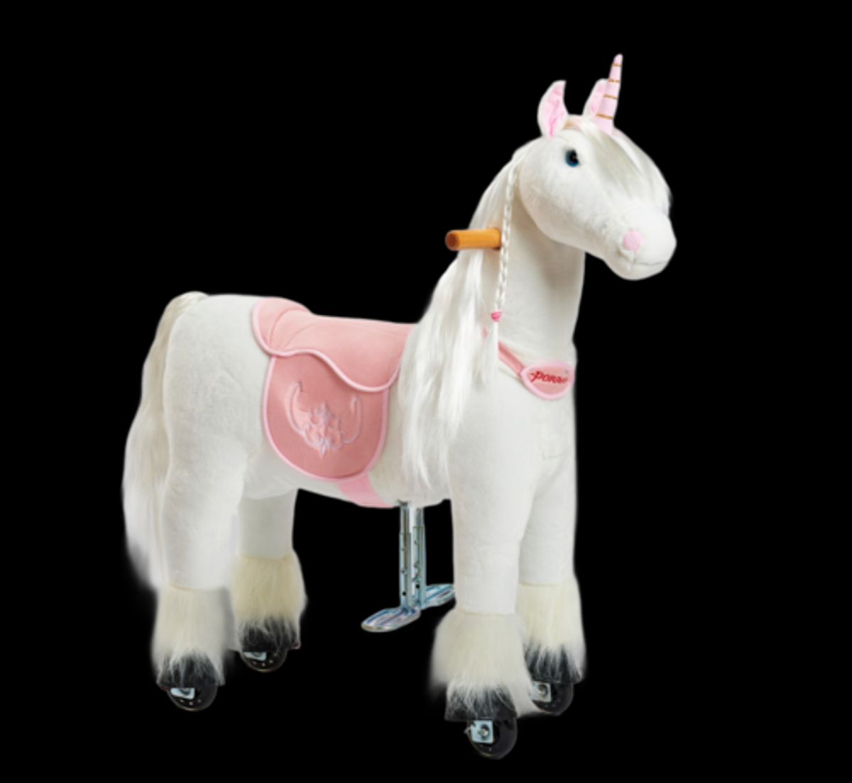 PONNIE Rid-selv hest S - Merlin Pink