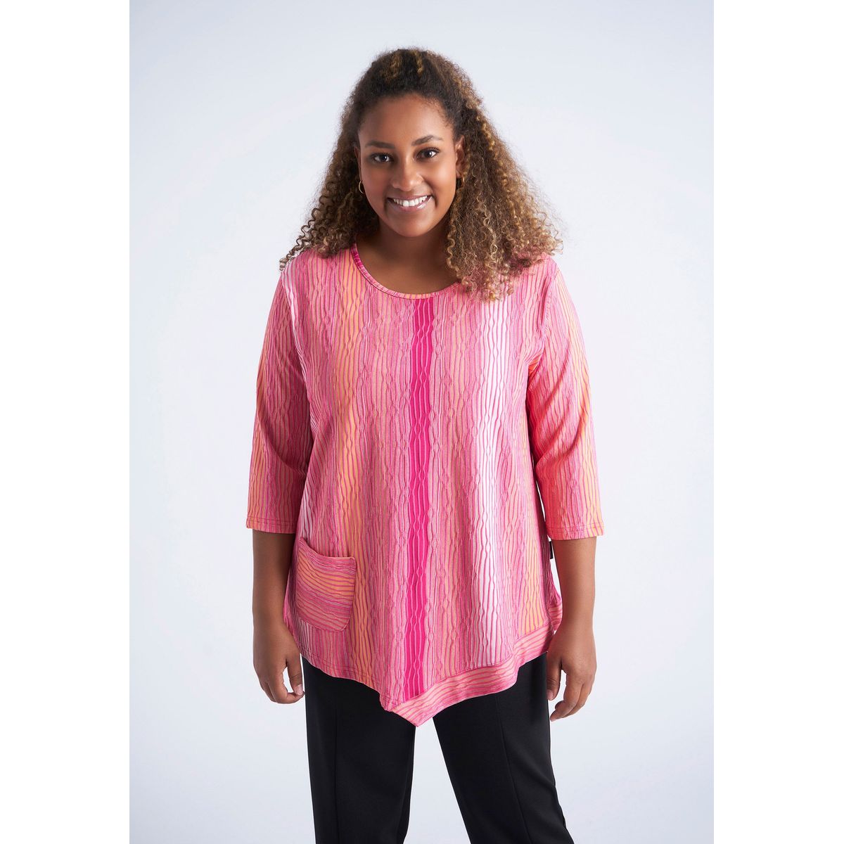 Pont Neuf - Bluse - Pnceleste - Fuchsia - S/40