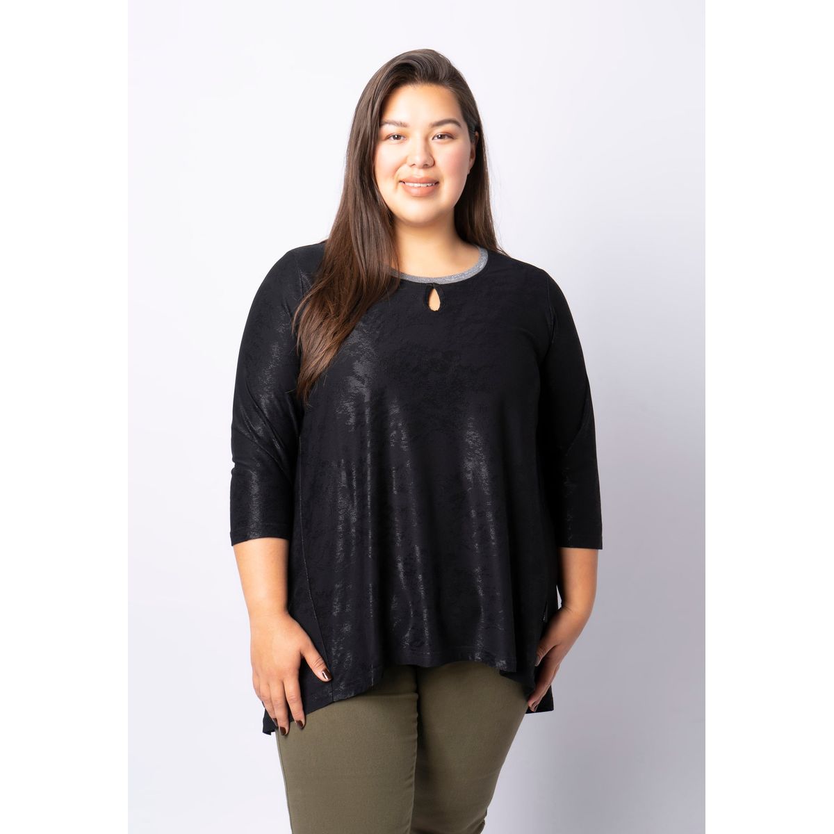 Pont Neuf - Bluse - Pndia - Black - S