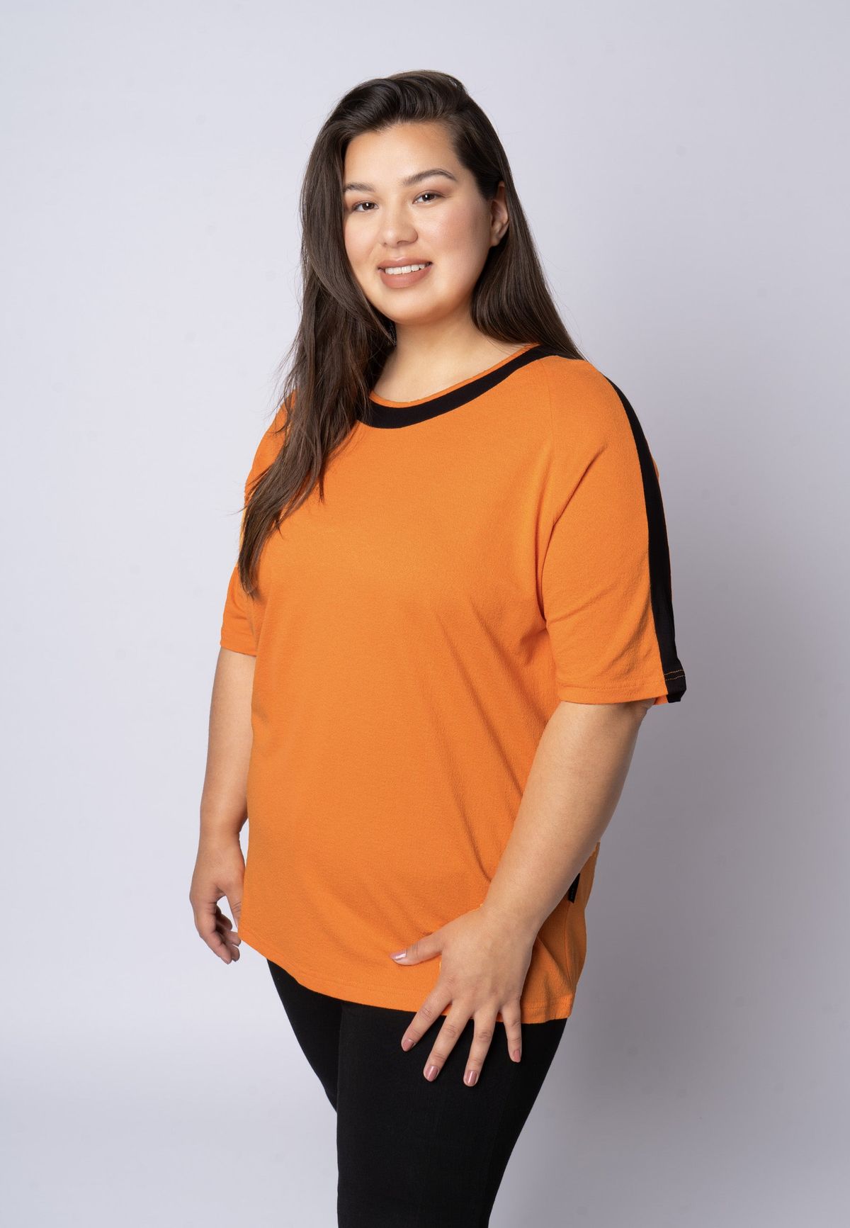 Pont Neuf - Bluse - Pnjoy - Sunny Orange - M