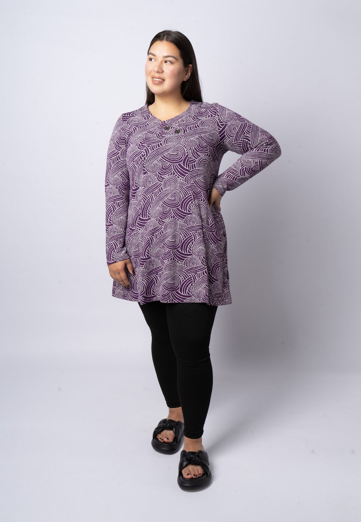 Pont Neuf - Bluse - Pnjytta - Purple - 2xl