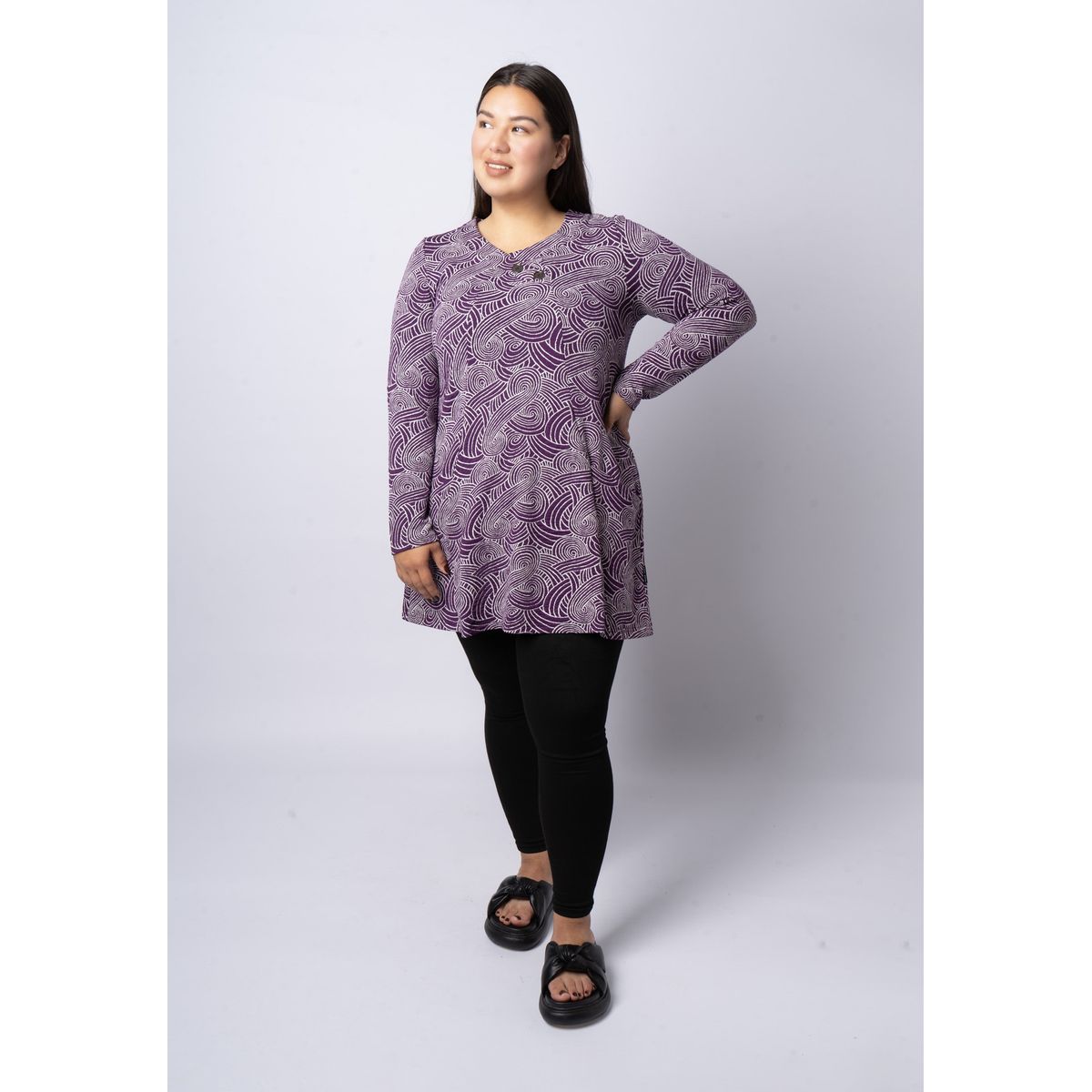 Pont Neuf - Bluse - Pnjytta - Purple - Xl