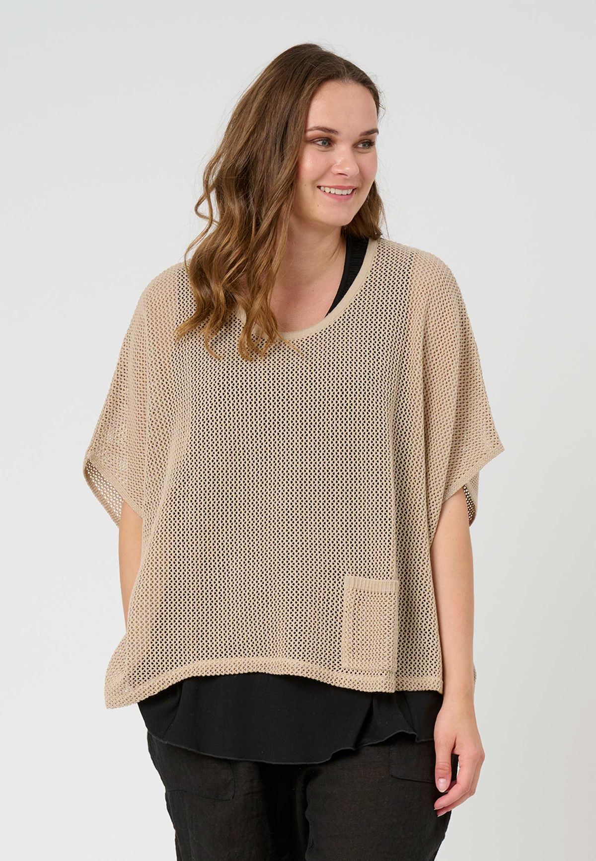 Pont Neuf - Bluse - Pnkarit - Linen - M-l/42-48