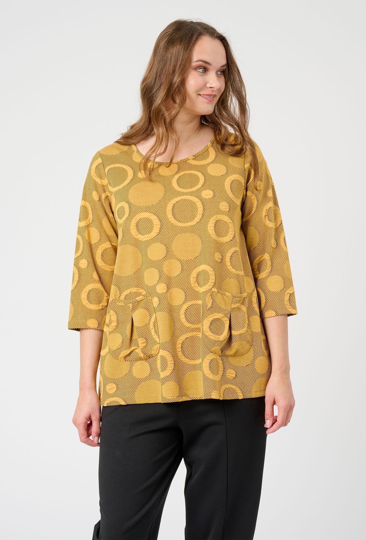 Pont Neuf - Bluse - Pnlotte - Warm Yellow - 2xl/52