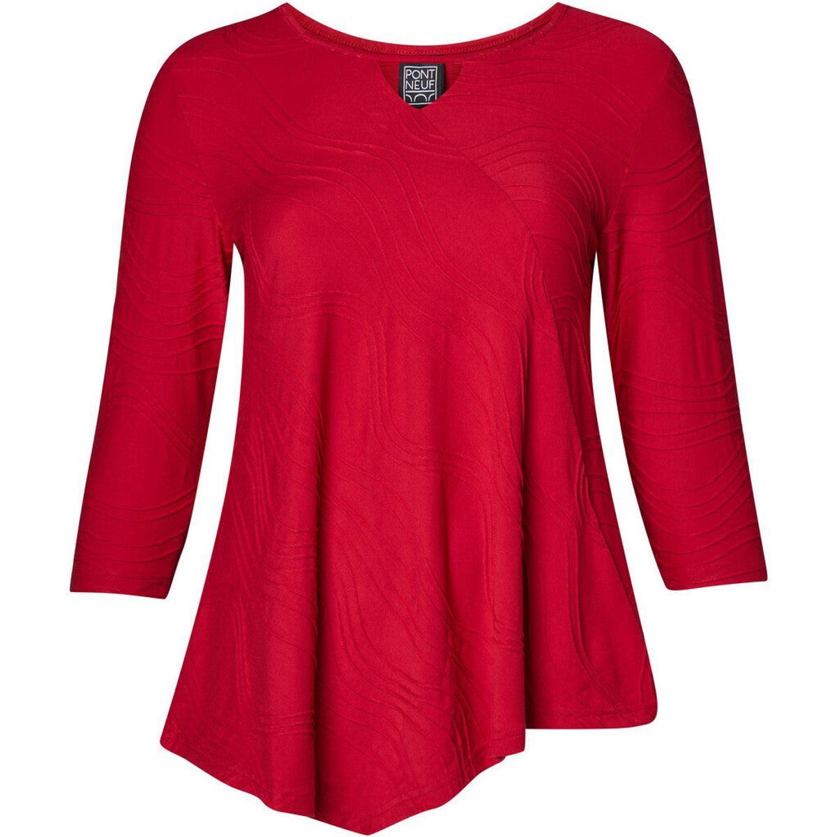 Pont Neuf - Bluse - Pnmagrethe - Warm Red - Xl/48-50