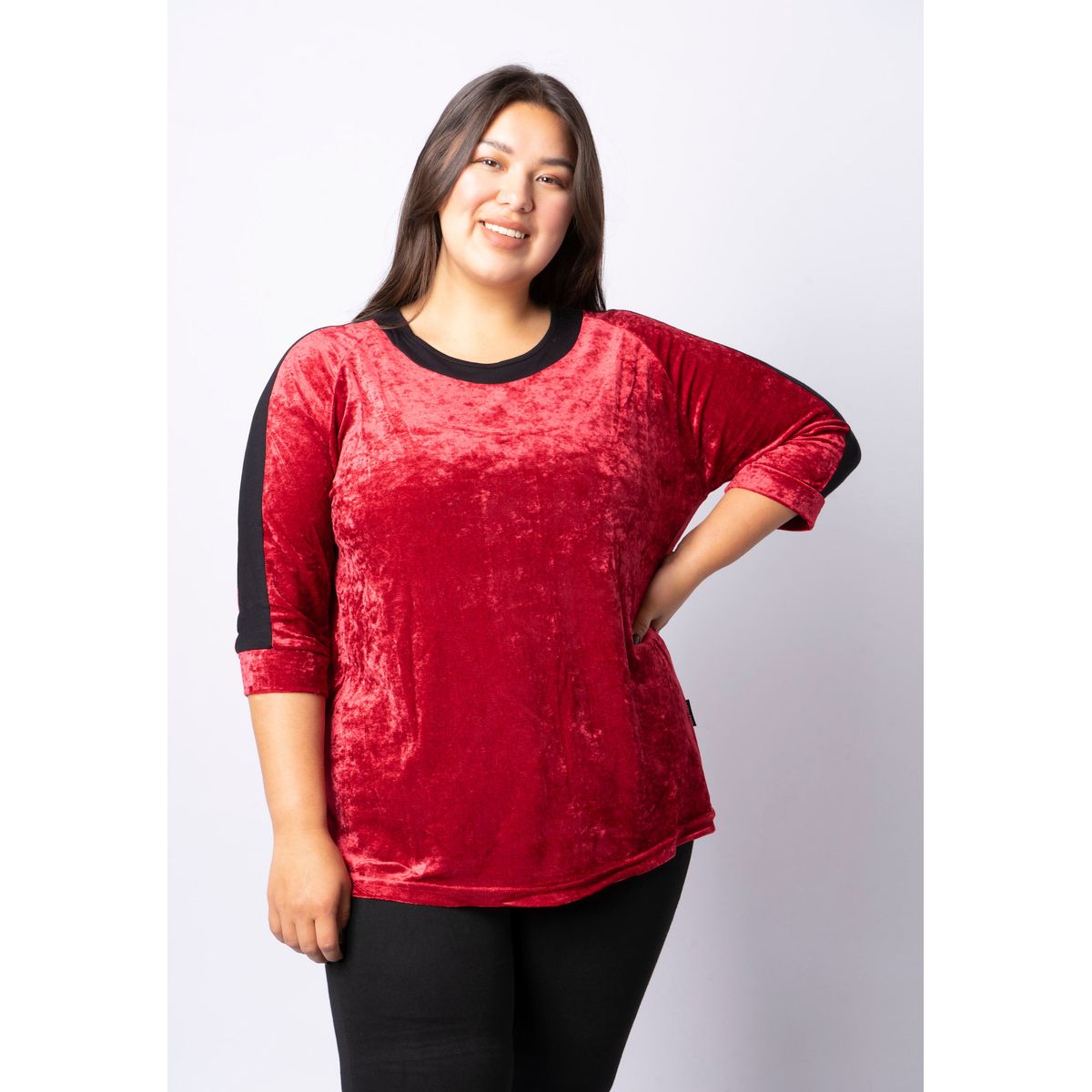 Pont Neuf - Bluse - Pnrihana - Warm Red - S