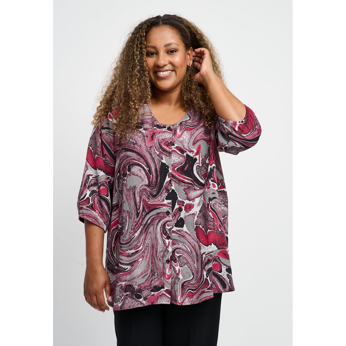 Pont Neuf - Bluse - Pnthorid - Pink - L/46