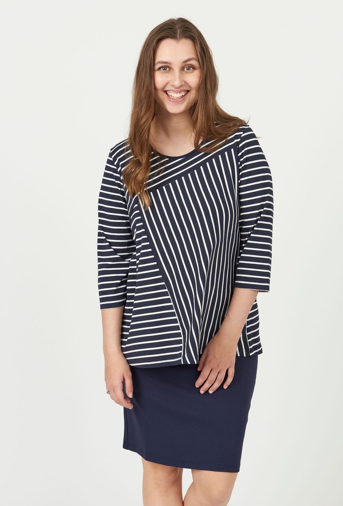 Pont Neuf - Bluse - Pnuna - Navy - S/40