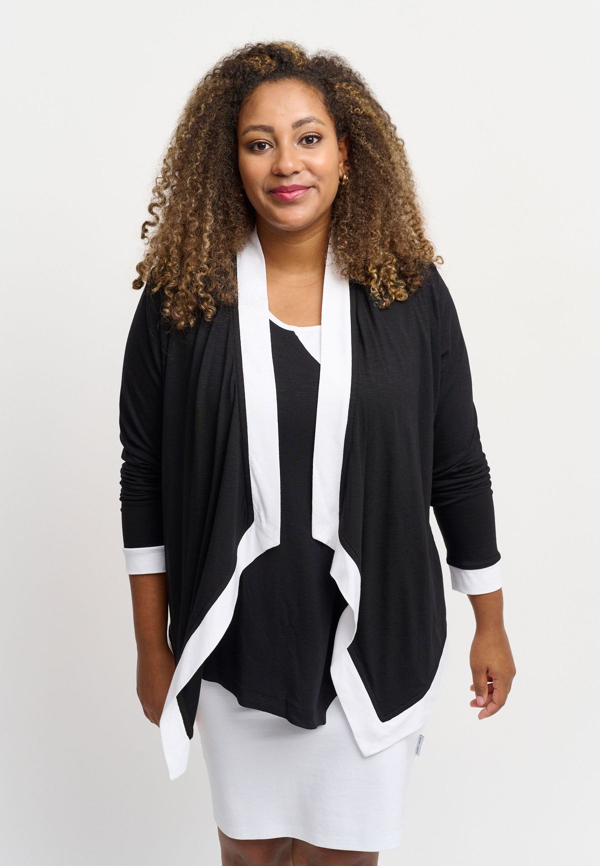 Pont Neuf - Cardigan - Pnarwen - Black - S/40