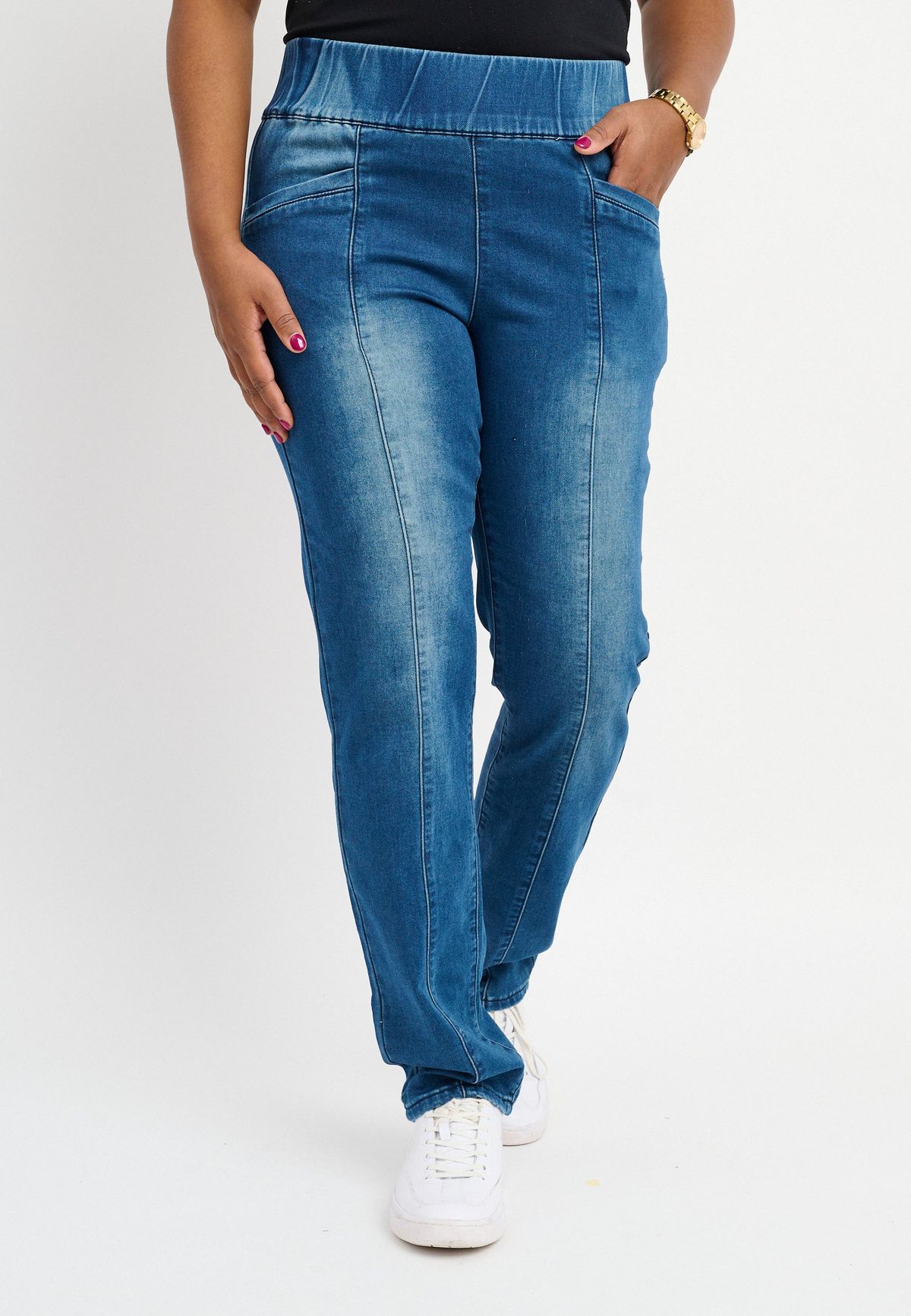 Pont Neuf - Jeans - Pnlis - Denim Blue - 3xl/54-56