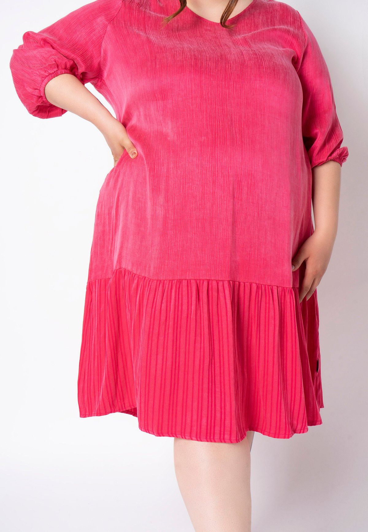 Pont Neuf - Kjole - Pnsabrina - Raspberry - 2xl/52