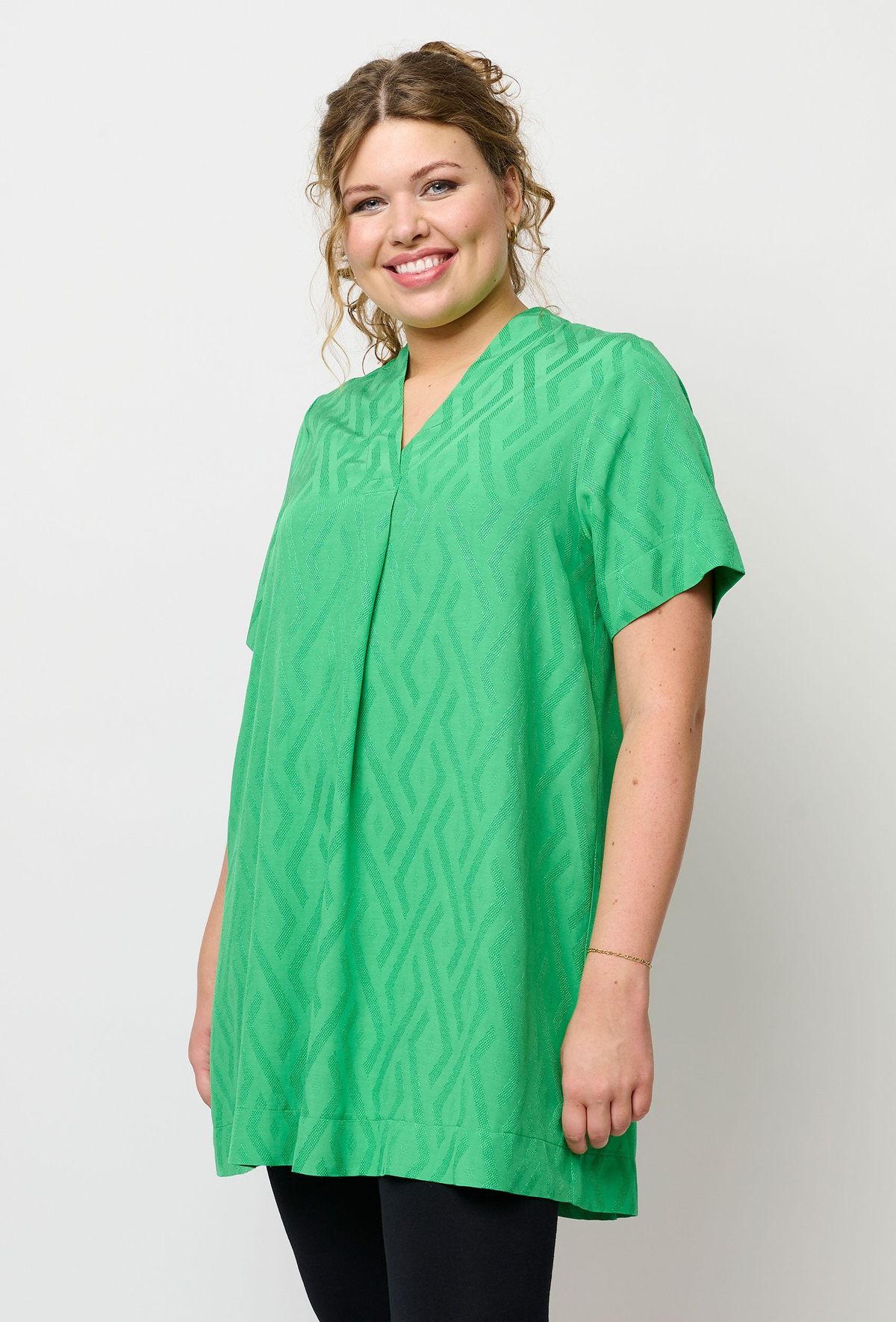 Pont Neuf - Tunika - Pnbana Sia - Fresh Green - Xs/36-38