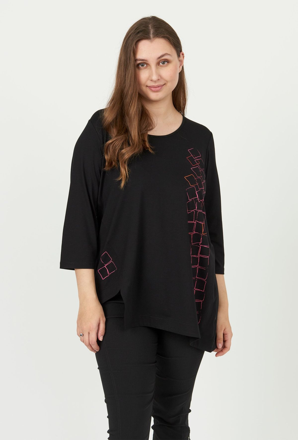 Pont Neuf - Tunika - Pntricia - Black - 3xl/54-56