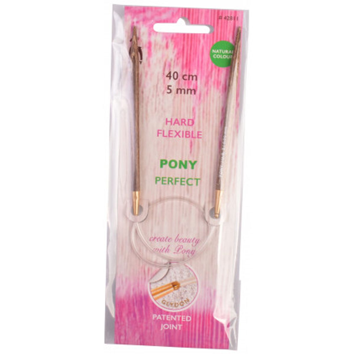 Pony Perfect Rundpinde Træ 40cm 5,00mm / 23.6in US8