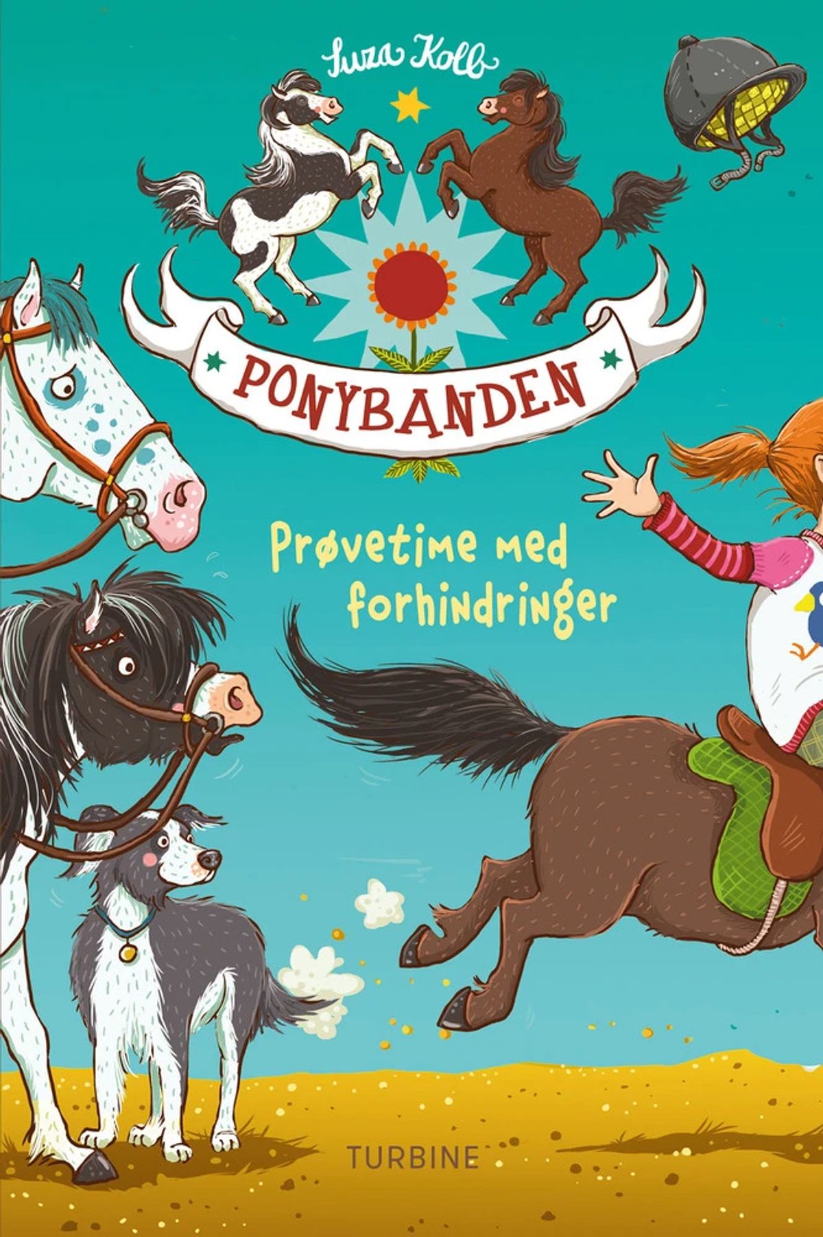 Ponybanden Prøvetime med forhindringer