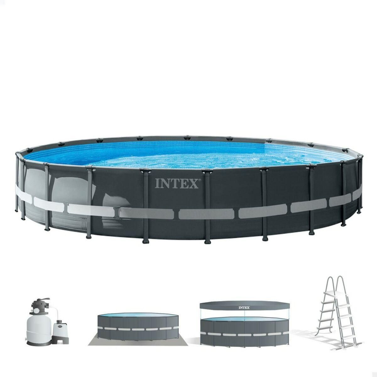 Pool Aftageligt Intex 26334 610 x 122 x 610 cm