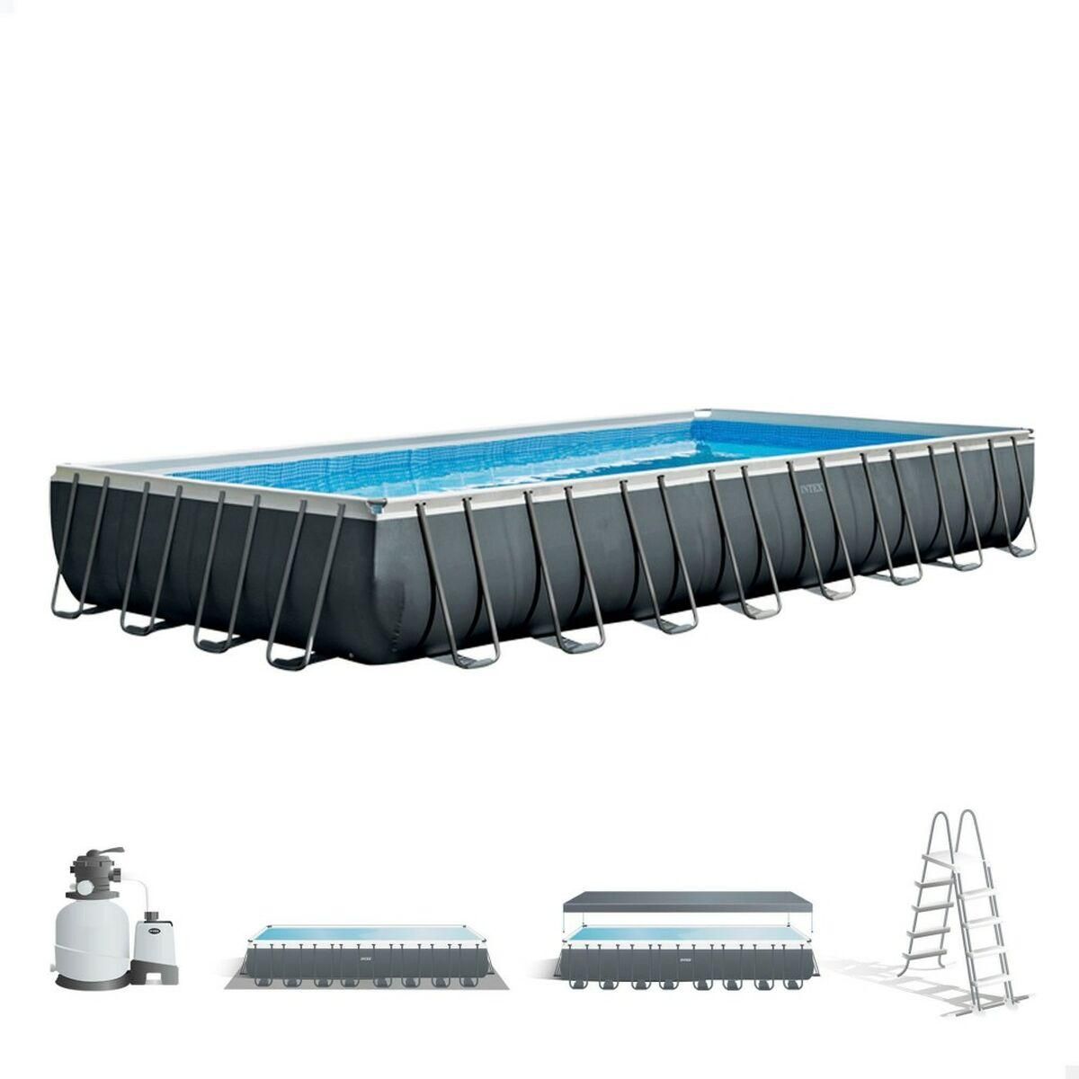 Pool Aftageligt Intex 26374 975 x 132 x 488 cm