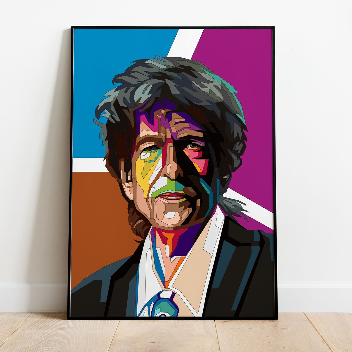 Pop Art Plakat - Bob Dylan