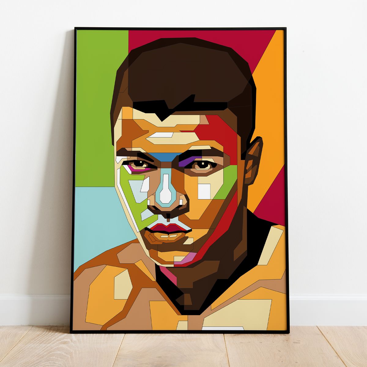 Pop Art Plakat - Muhammad Ali