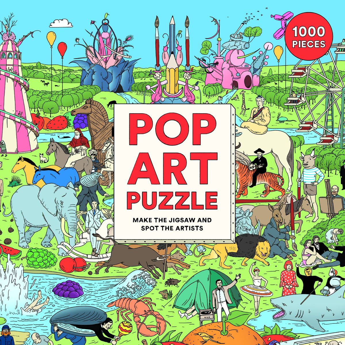 Pop Art Puzzle - 1000 brikker