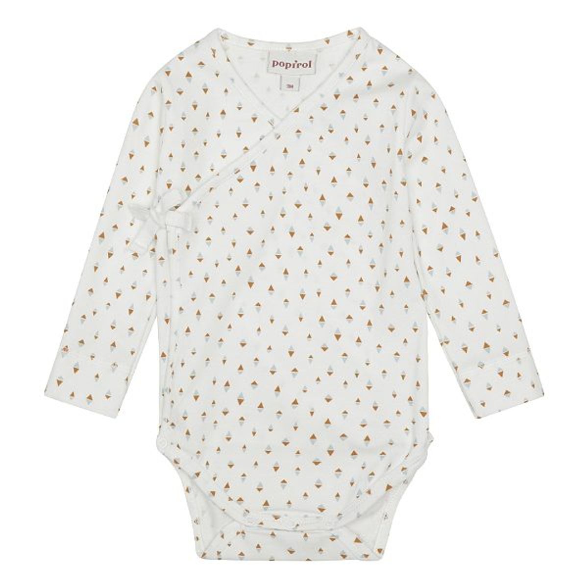 Popirol - Aino Baby Body Wrap Boy - Offwhite - 62/3 mdr.