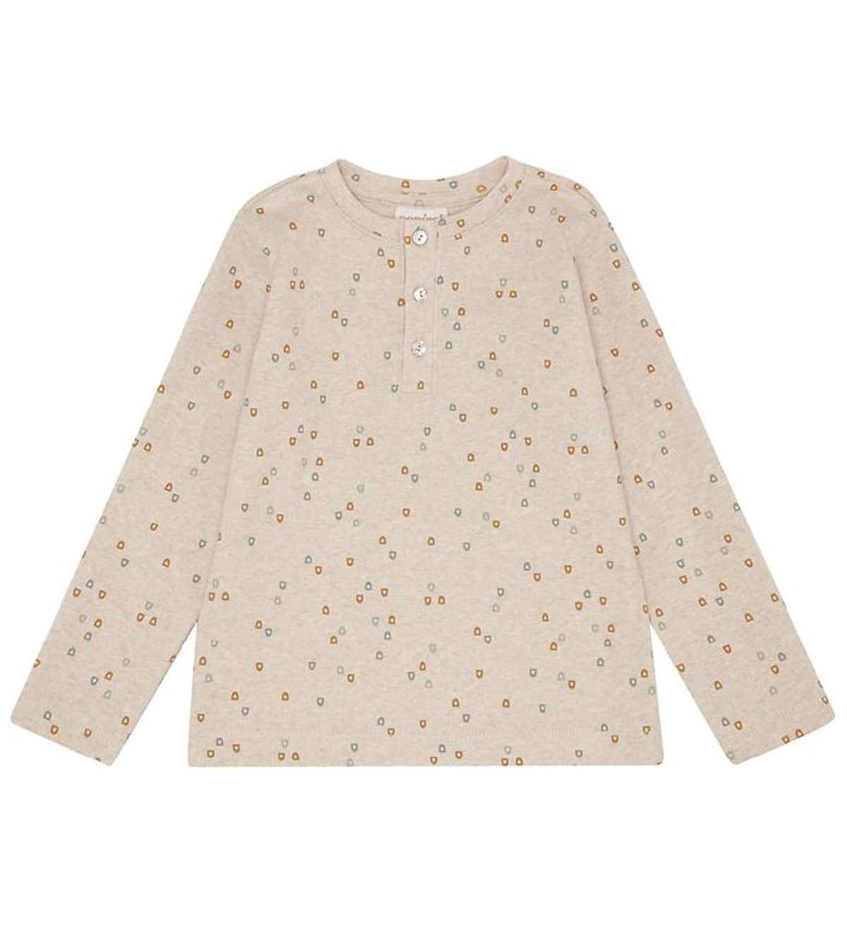 Popirol Bluse - Diddi - Beige Melange