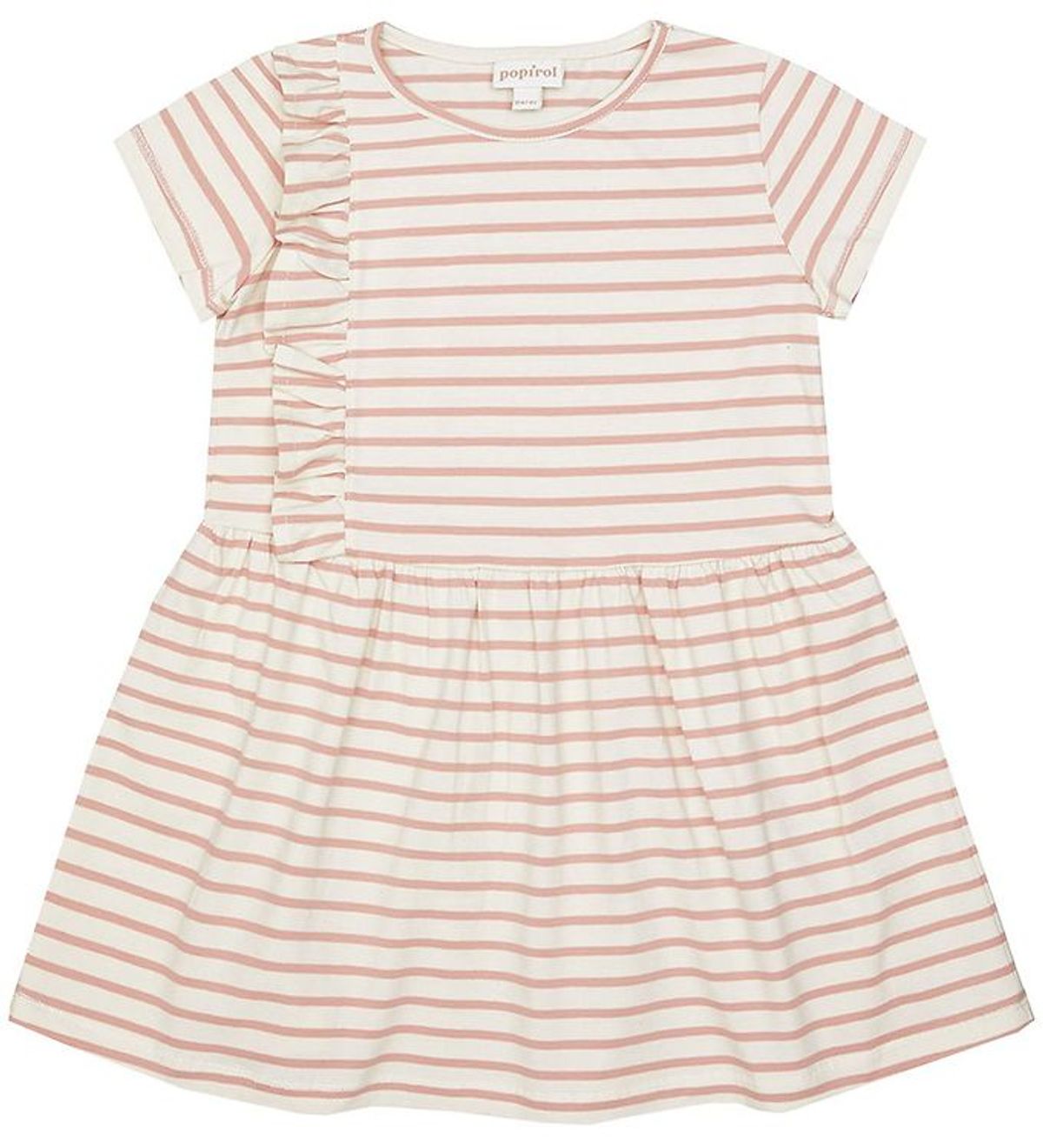 Popirol Kjole - Poanneli Dress - Striped Vanilla